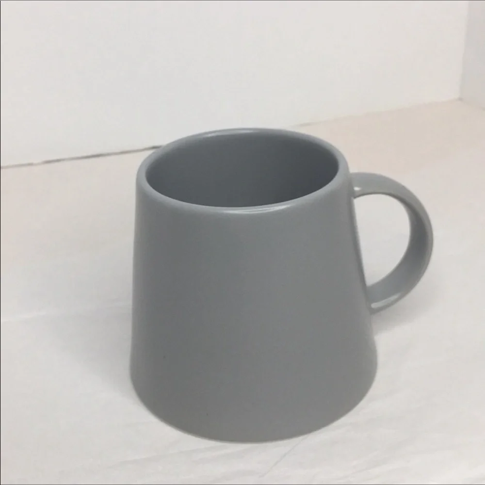 2013 Starbucks 16 oz Matt slate gray tapered mug